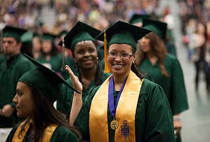 Graduates and alums are great voices for marketing your school to undergraduates.