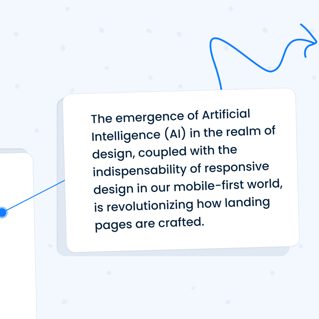 AI is revolutionizing how landing pages are designed