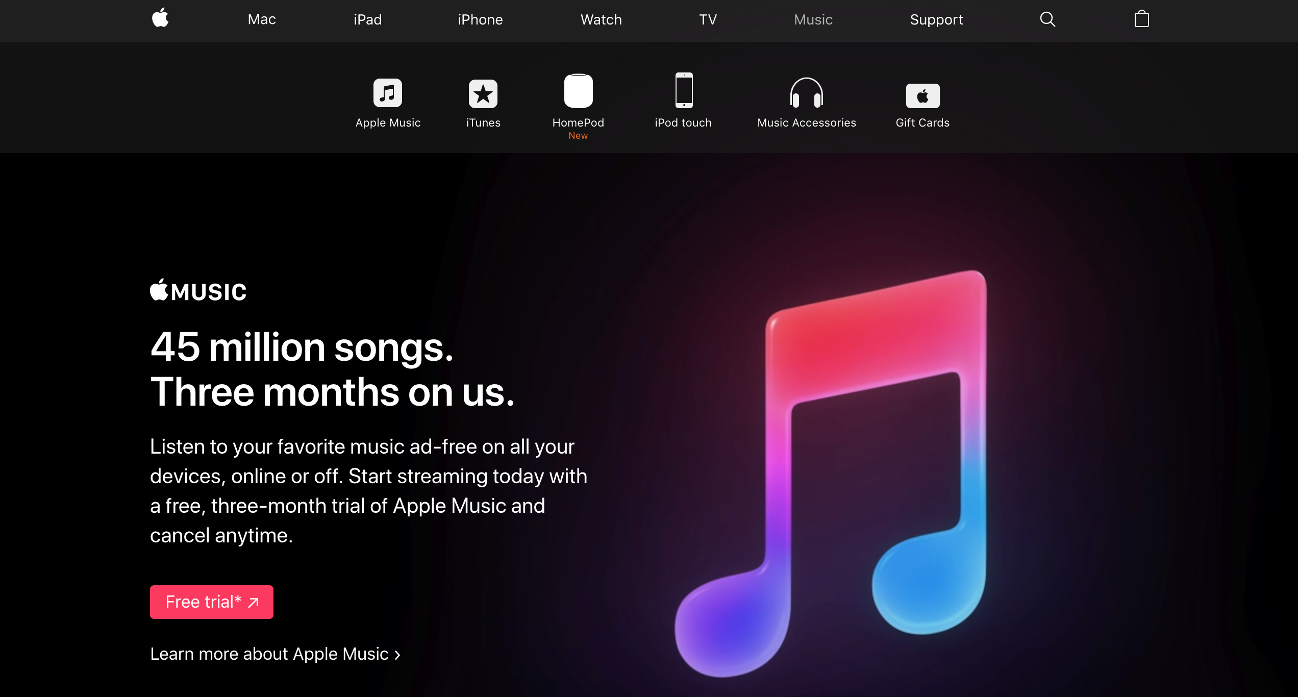 apple music saas marketing