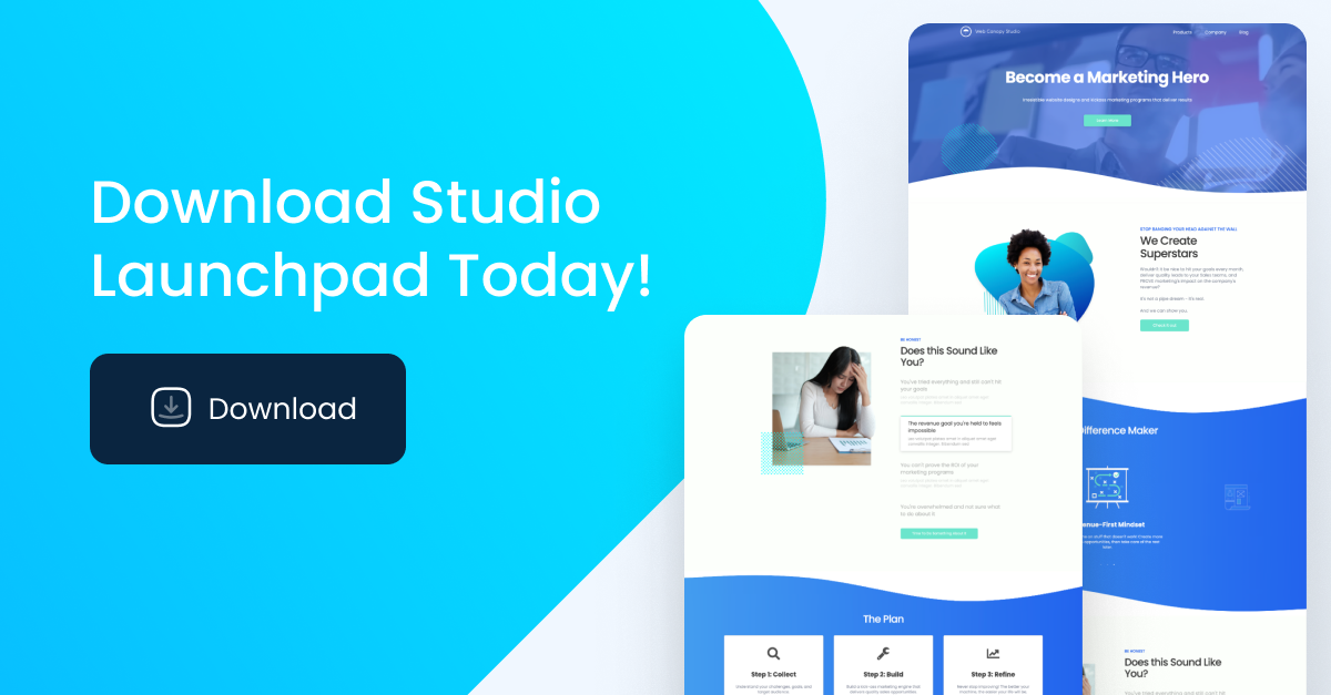 Download Studio Launchpad cta