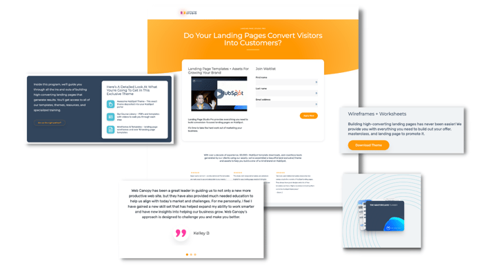 landing pages examples