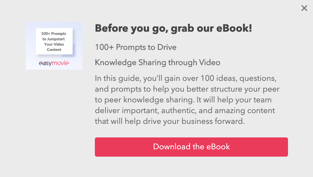 EasyMovie Pop Up