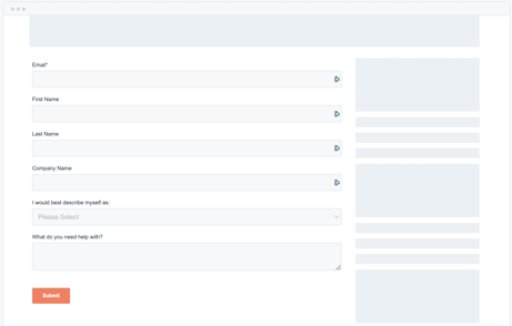 Form tools for lead capture