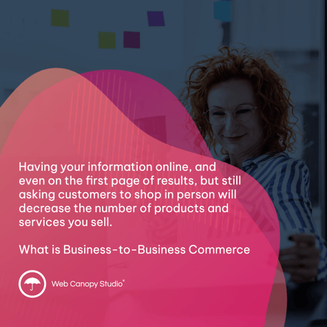 Having your information online, and even on the first page of results, but still asking customers to shop in person will decrease the number of products and services you sell.