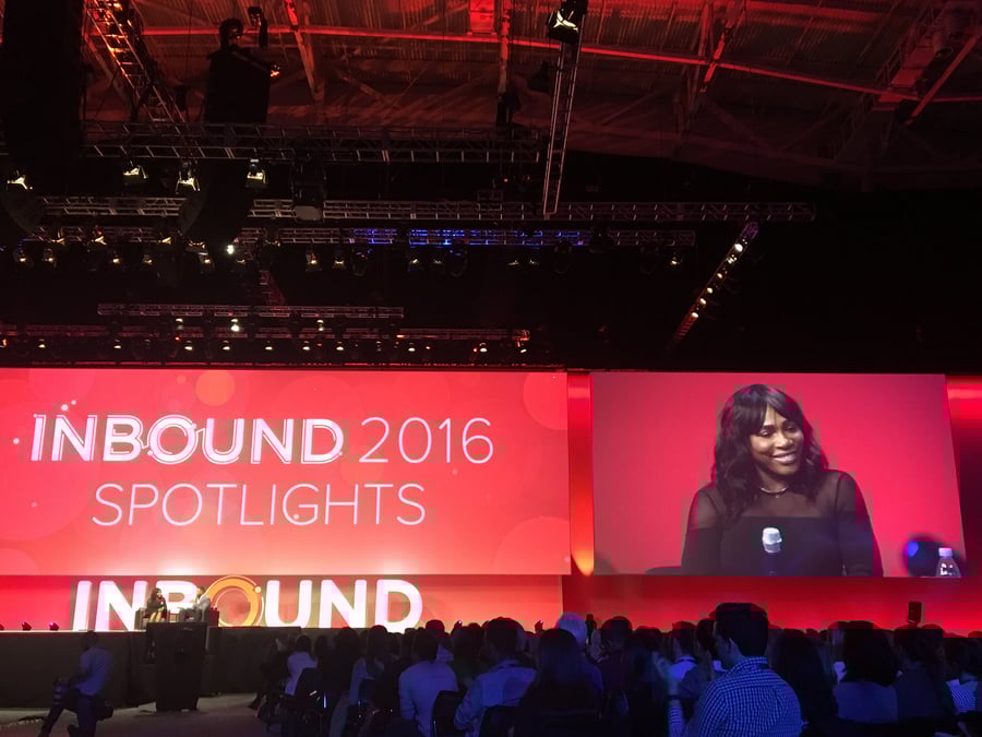 Serena Williams speaks at Inbound 2016 Serena Williams speaks at Inbound 2016