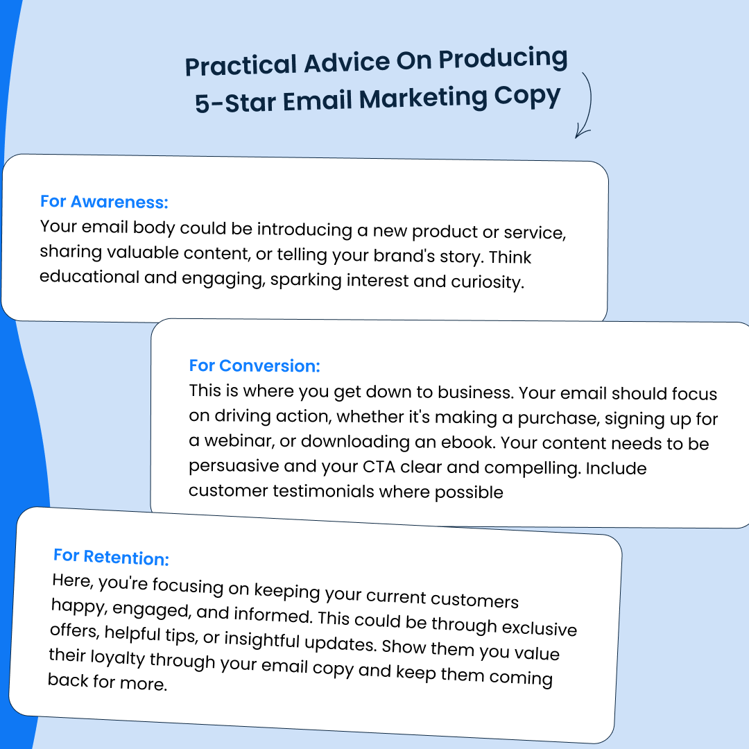 How to produce 5-star email marketing copy