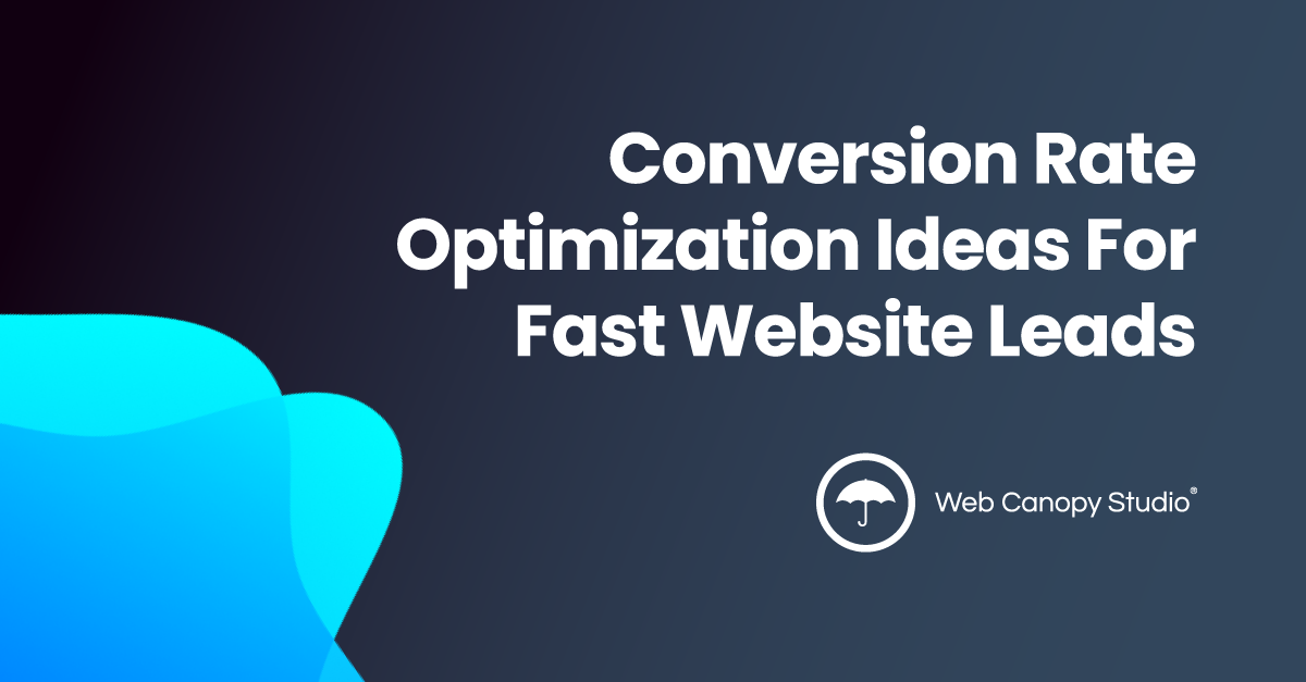 cro ideas fro fast website leads