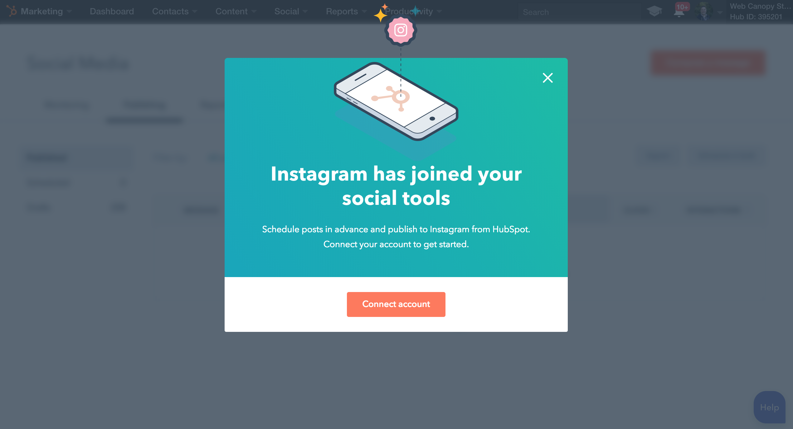 HubSpot announces Instagram scheduling and publishing is now live in beta