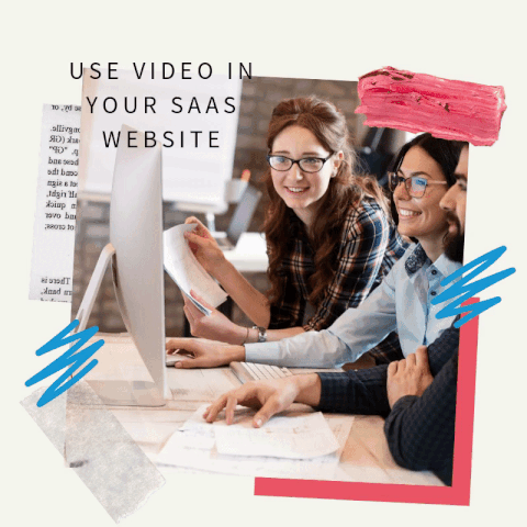 Video and social media are used in some of the best saas website designs today, allowing companies to visually convert visitors through design elements in their mockups